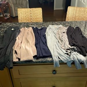 Bundle of cardigans